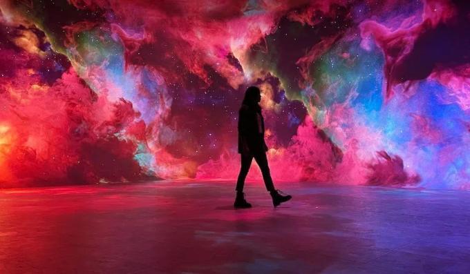 最新の会社ニュース 高精細度AVOE LEDスクリーンによってImmersiveの経験スペースを作成しなさい 0