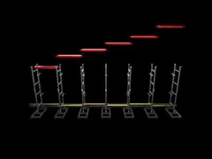 3840Hz P4.81mm 屋外レンタルLEDスクリーン ICN2153IC 6500cd カーブキャビネット