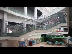 P3.91-7.81 透明ガラスLEDディスプレイ、ビルガラス壁用、軽量、アメリカ市場向け