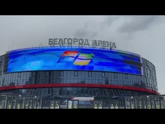 P10 SMD3535 8000nits 屋外 LED 広告スクリーン IP54 AC110V