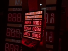 屋外 5000mcd 48in はガス価格パネル 20w フルカラー防水防塵