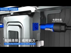 フロントおよびリアサービス屋外 LED ディスプレイ 960x960 D