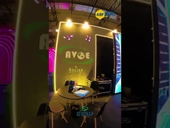 P3.91 3840Hz アウトドアレンタル LEDディスプレイ フルカラースクリーン カーブキャビネット 500x500mm