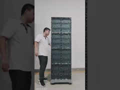 P1.86 P2 P2.5 折りたたむLEDポスターディスプレイ 店舗 空港 ホテル ショッピングモール