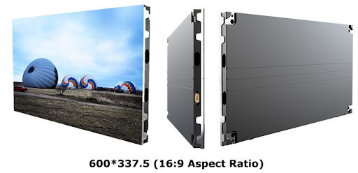 600*337.5mm 室内LEDパネル HD 4K COB P0.9/P1.25 LED 教会用ビデオ壁
